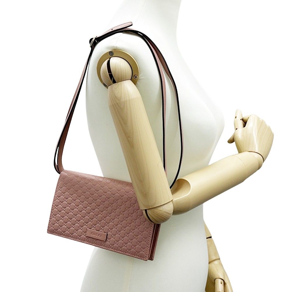 グッチ GUCCI 財布 レディース ブランド マイクロGG シマ