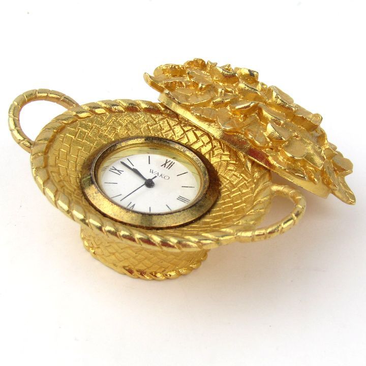 新品】 銀座和光 置時計 ゴールド 25コ324 2025年最新銀座和光 WAKO 時計の