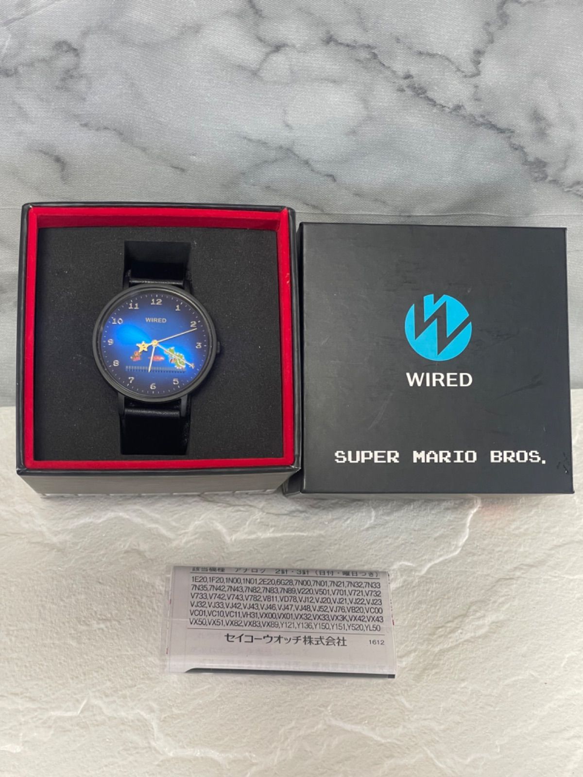 【限定1200本】SEIKO×WIRED マリオvsクッパ 腕時計 新品⚠️お値下げ不可です