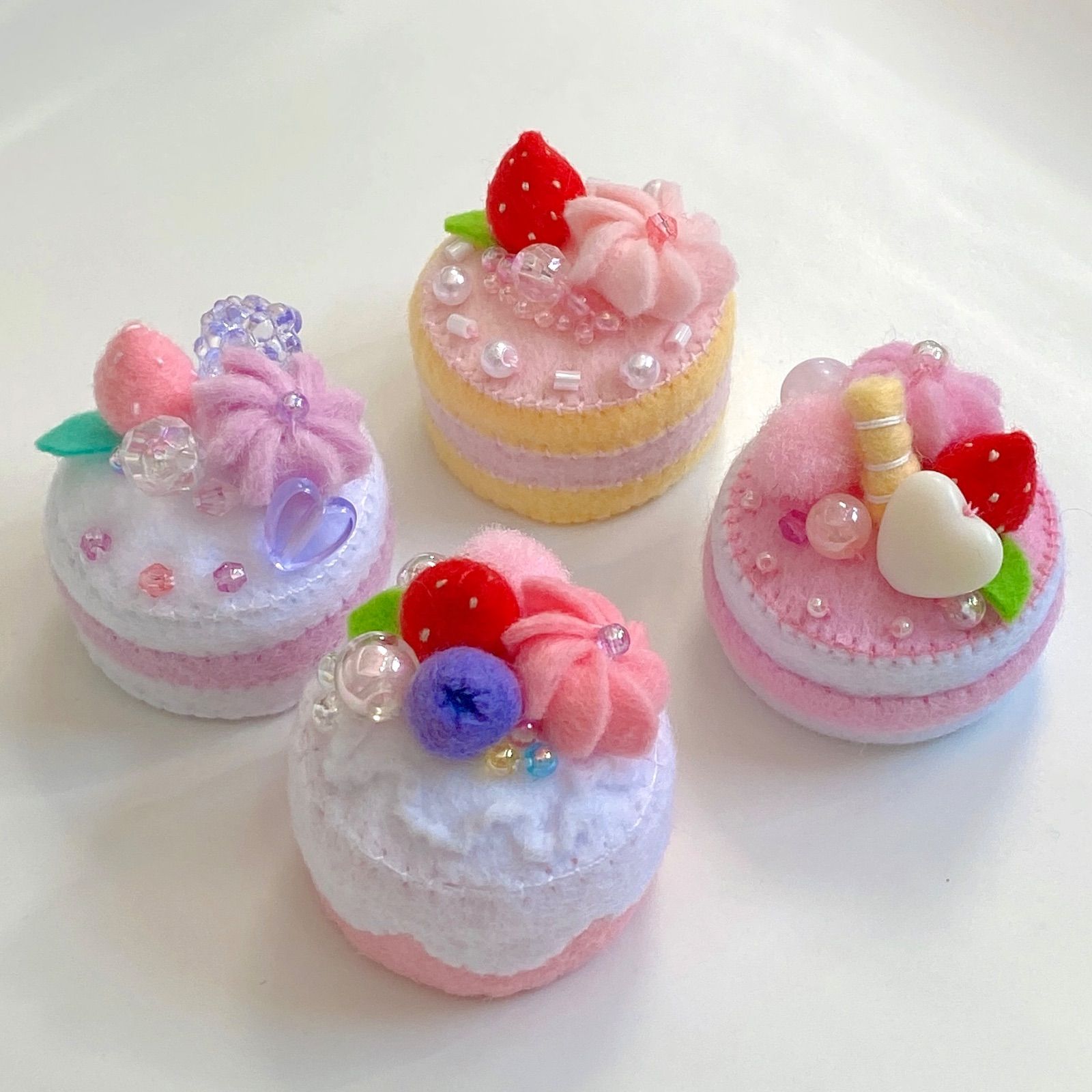 cocページ②＊フェルトケーキ フェルトケーキセット 12 - メルカリ