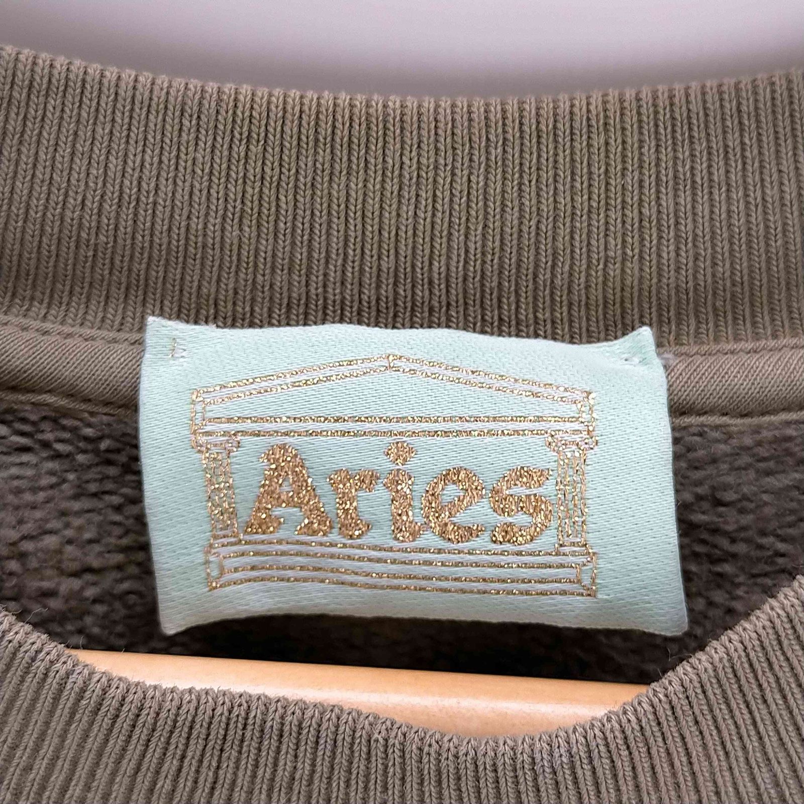 アリーズ ARIES プリントクルーネックスウェット メンズ import