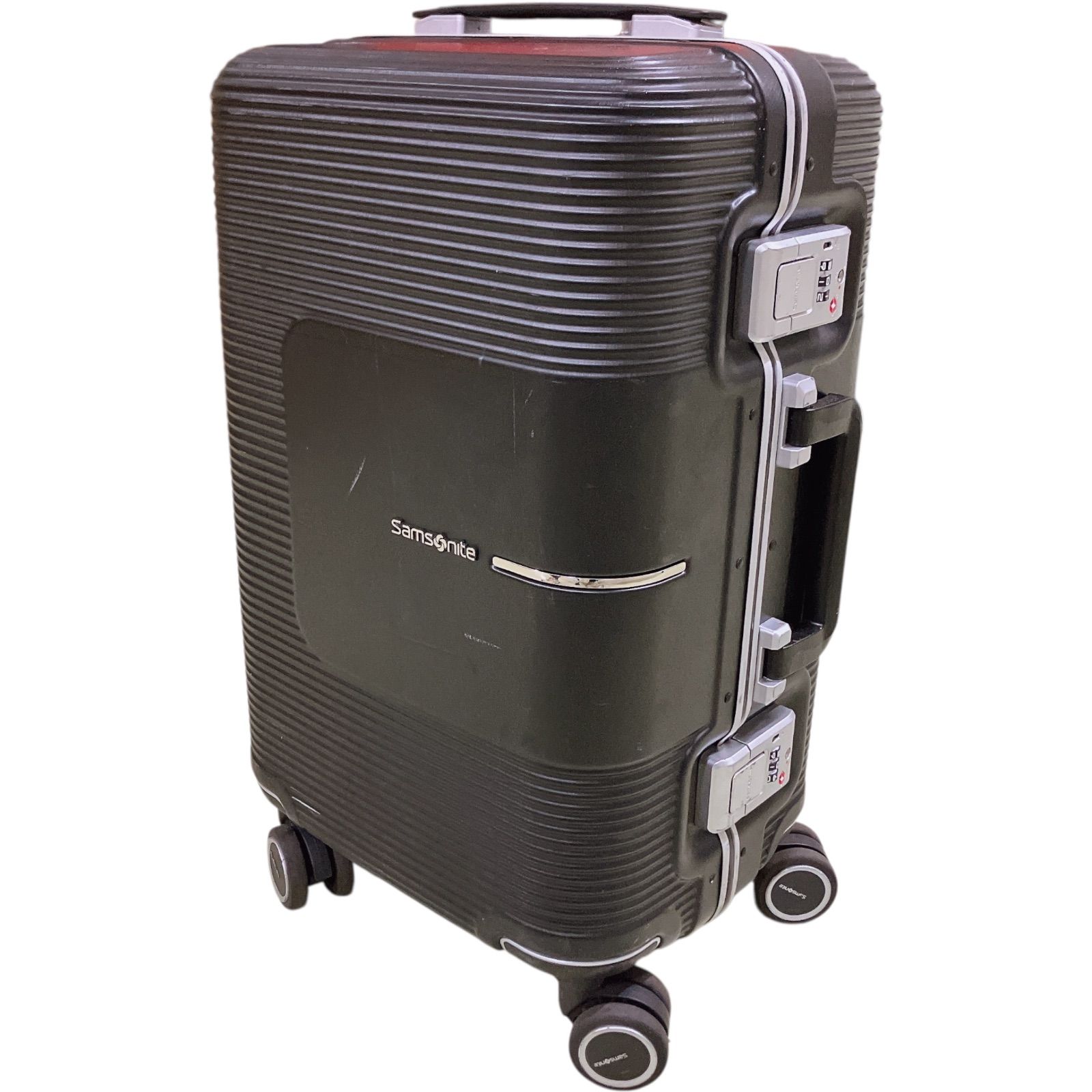 C391 Samsonite サムソナイト TRI-TECH キャリーケース 機内持ち込みサイズ 1泊2日 ブラック