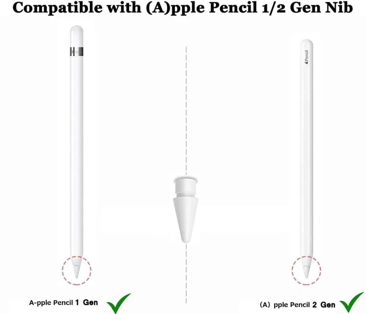 メルカリShops - Apple pencilペン先 アップルペンシルペン先 替え芯 ipad