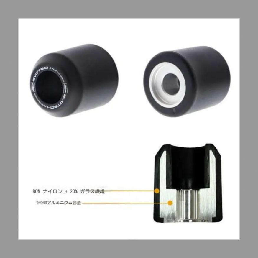 ドゥカティ怪獣monster 950 Plusに適合しました車体バンパー防玉防ゴム