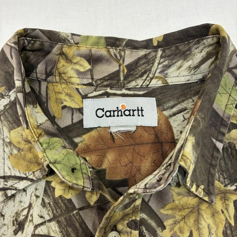 carhartt カーハート リアルツリーカモ 長袖 シャツ オーバーサイズ Carhartt カーハート シャツ、ブラウス 長袖 FR CARHARTT Flame