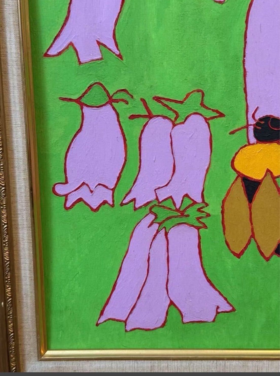 熊谷守一 ほたるぶくろ