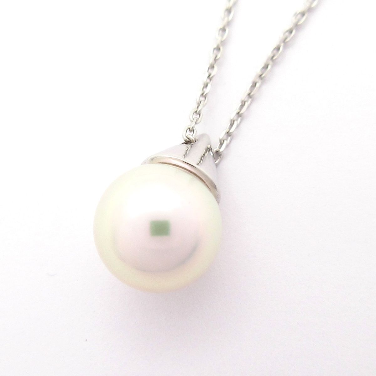 田崎真珠|TASAKI タサキシンジュ ネックレス - K18WG×アイボリー