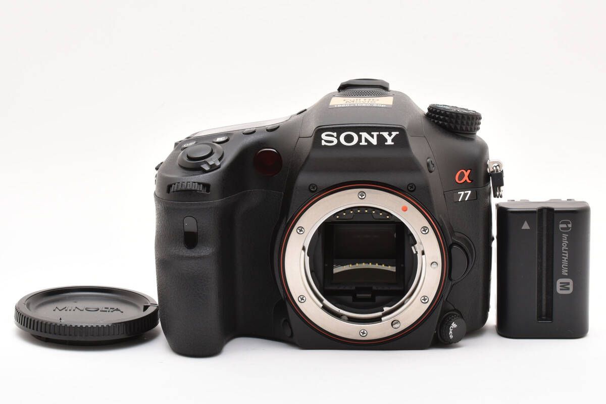 ☆訳あり美品☆ソニー SONY α77 ボディ SLT-A77V #2943W07821