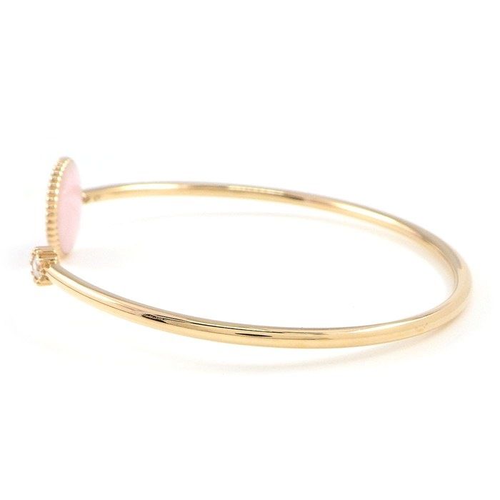 クリスチャンディオール Christian Dior バングル ローズデヴァン JRDV95199_0000 ピンク オパール ダイヤモンド 計0.08ct K18PG 箱 保付き
