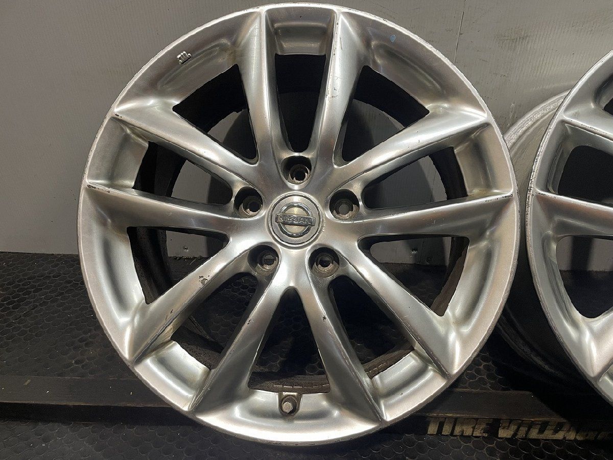 V36スカイライン【18×8J+43 114.3 5H】純正アルミホイール 4本 V36スカイライン【18×8J+43 114.3 5H】純正アルミホイール 4本