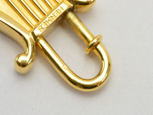 エルメス HERMES カデナ ハープ チャーム/バッグ 南京錠 1996年限定 GP