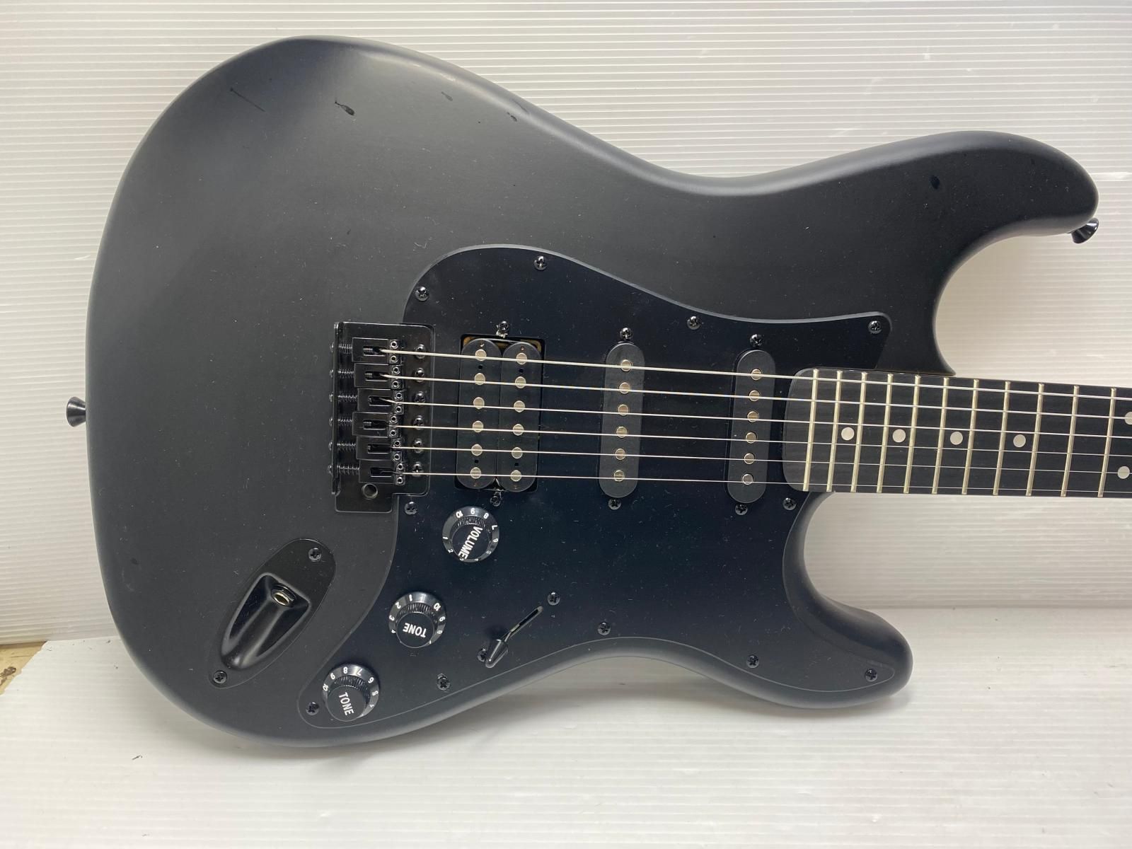 中古品】SELDER セルダー エレキギター HSS ブラック系 ストラト