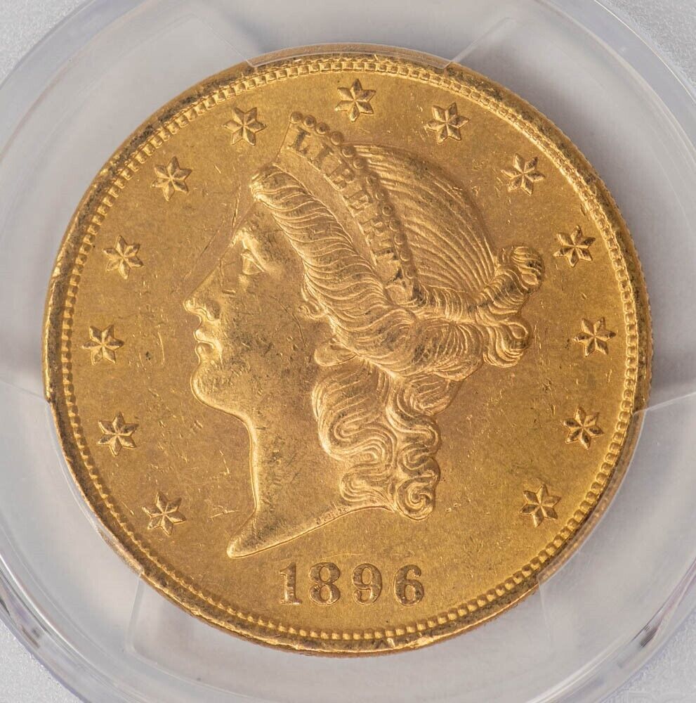 1896 $20 Gold Liberty MS63 PCGS 948839-23 - メルカリ