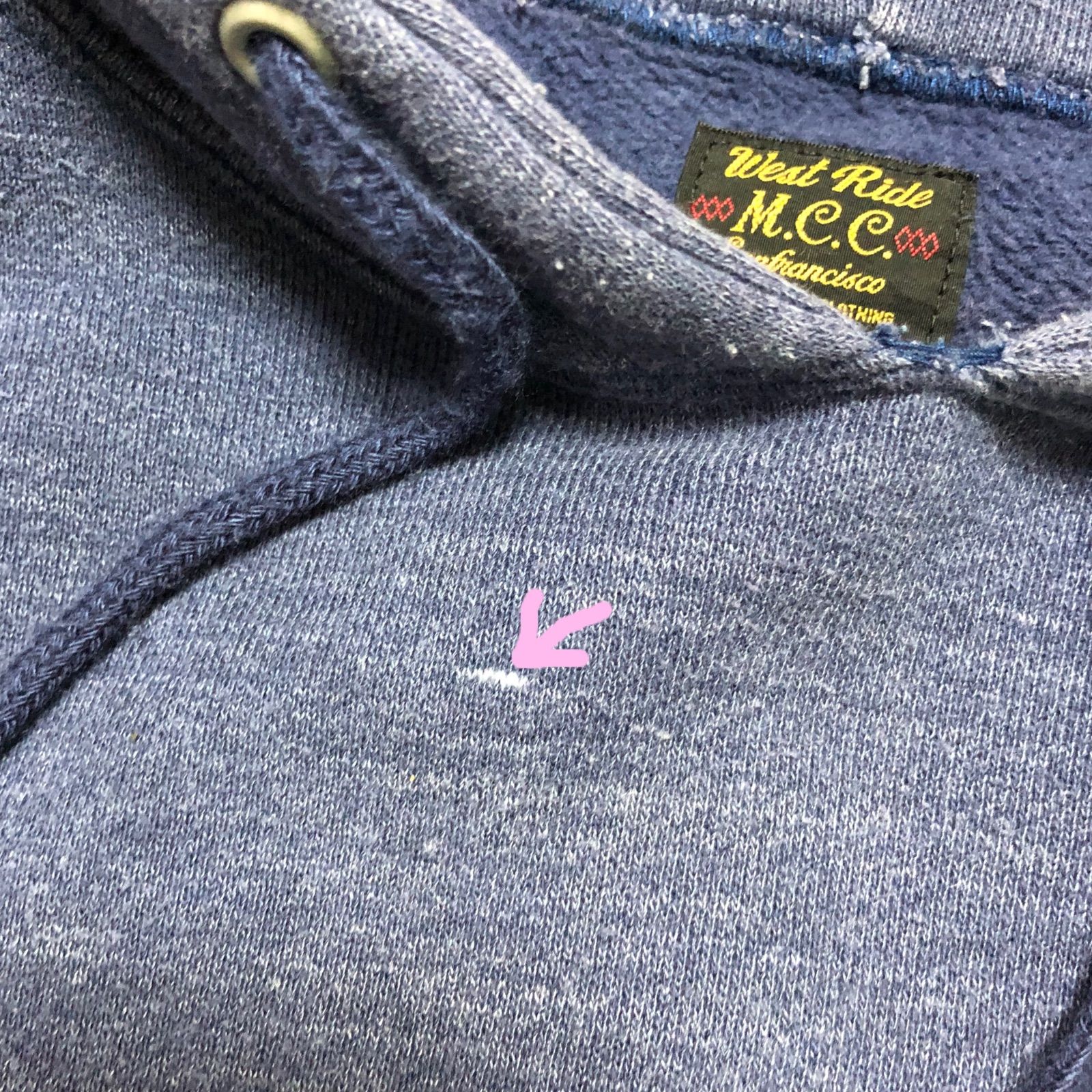 WEST RIDE SWEAT HOODIE スウェットフーディー パーカー プルオーバー 