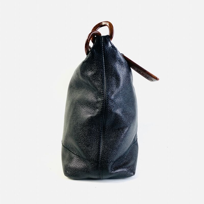 CHANEL シャネル ココマーク キャビアスキン ショルダーバッグ 