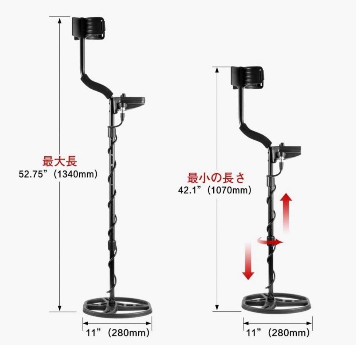 TIANXUN 高感度 防水 TX850金属探知機 正確な位置決めLCDディスプレイ 