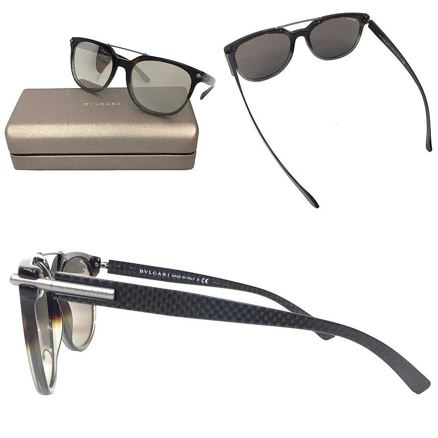 BVLGARI サングラス 8092BA ラインストーン 極美品 BVLGARI