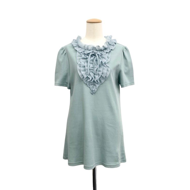 未使用品 2024年 M'S GRACY エムズグレイシー シフォンフリル