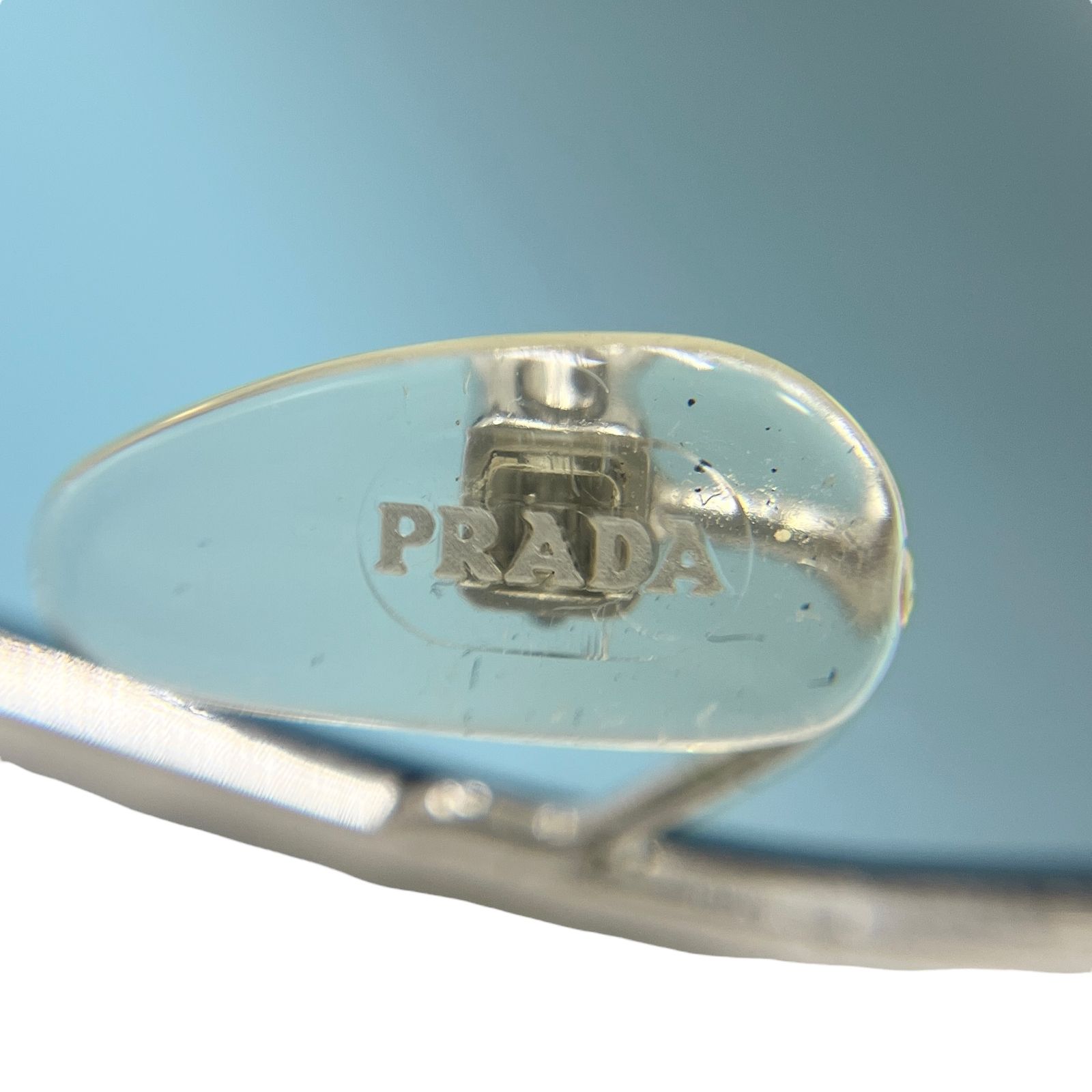 中古】PRADA プラダ サングラス SPR51U 1BC-096 シルバー|mercari  