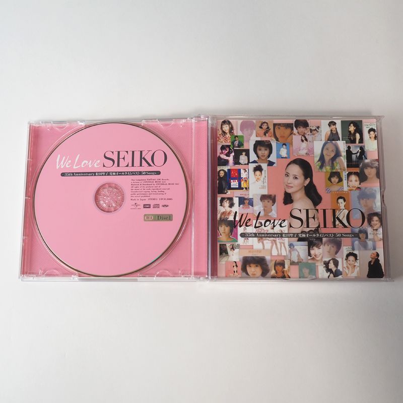 松田聖子／究極オールタイムベスト50Songs 3CD+DVD 4枚組 Amazon.co.jp: 「We Love SEIKO」-35thAnniversary松田聖子究極
