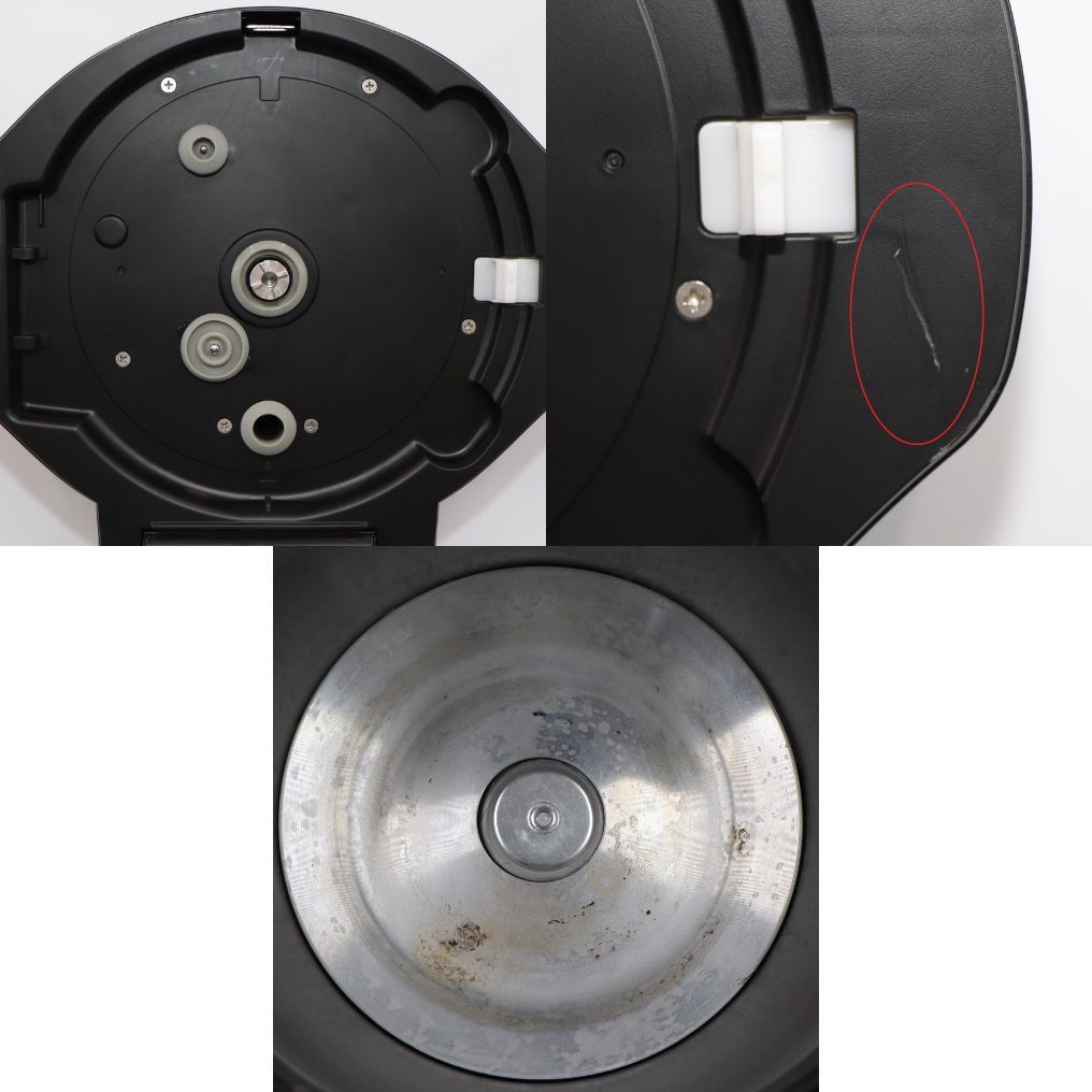 ジャンク シャープ ヘルシオ ホットクック KN-HW24G 2〜6人用 2.4L容量 ブラック D