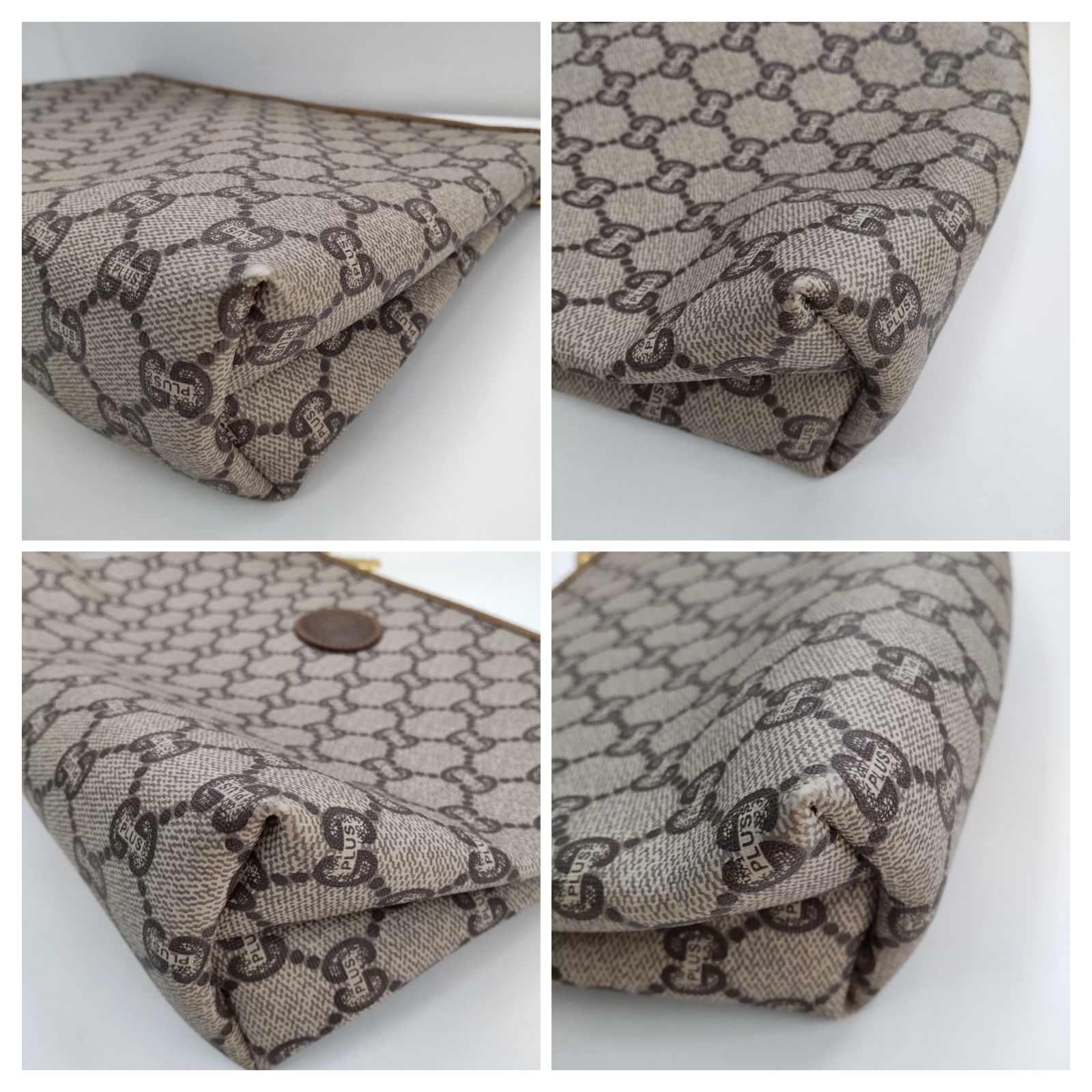 GUCCI Plus GGパターン クラッチバッグ GUCCI オールドグッチ PLUS グッチプラス クラッチバッグ