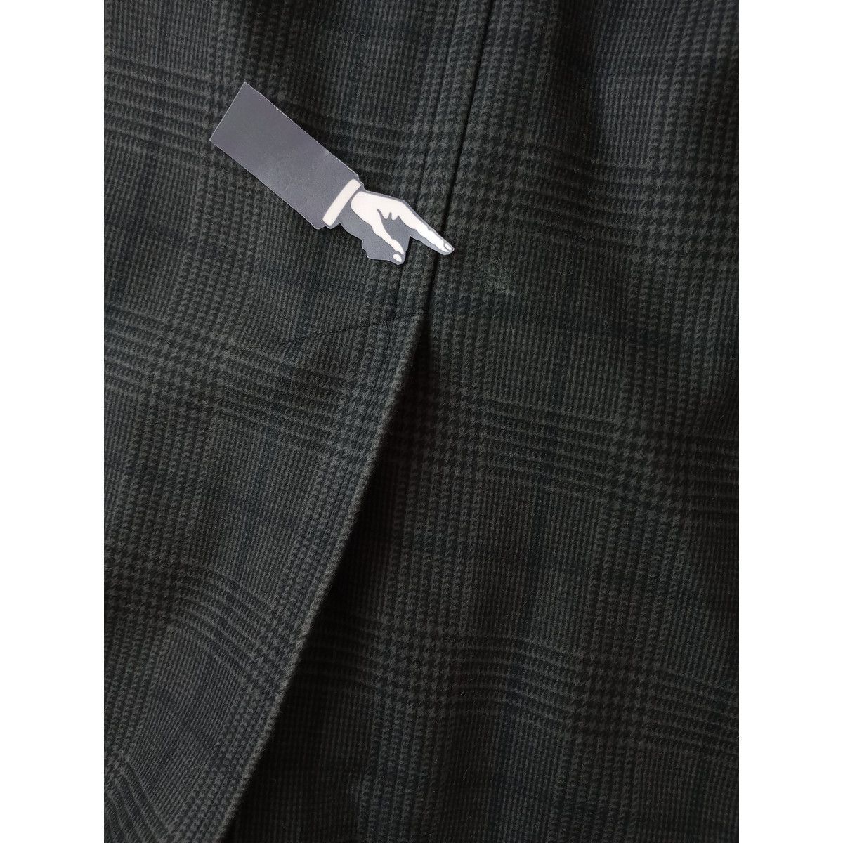 UNITED ARROWS グレー系チェック チェスターコート BEAUTY&YOUTH