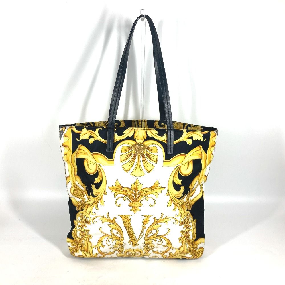 VERSACE ヴェルサーチ トートバッグ メデューサ バロック ナイロン