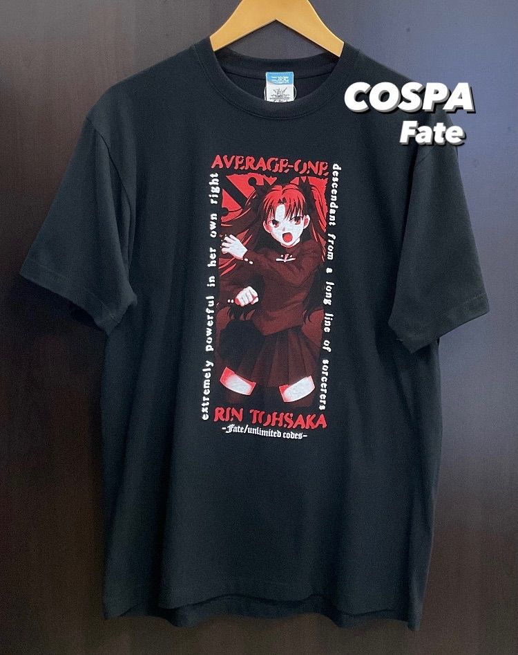 COSPA コスパ Tシャツ Fate unlimited codes 遠坂凛 アニメT