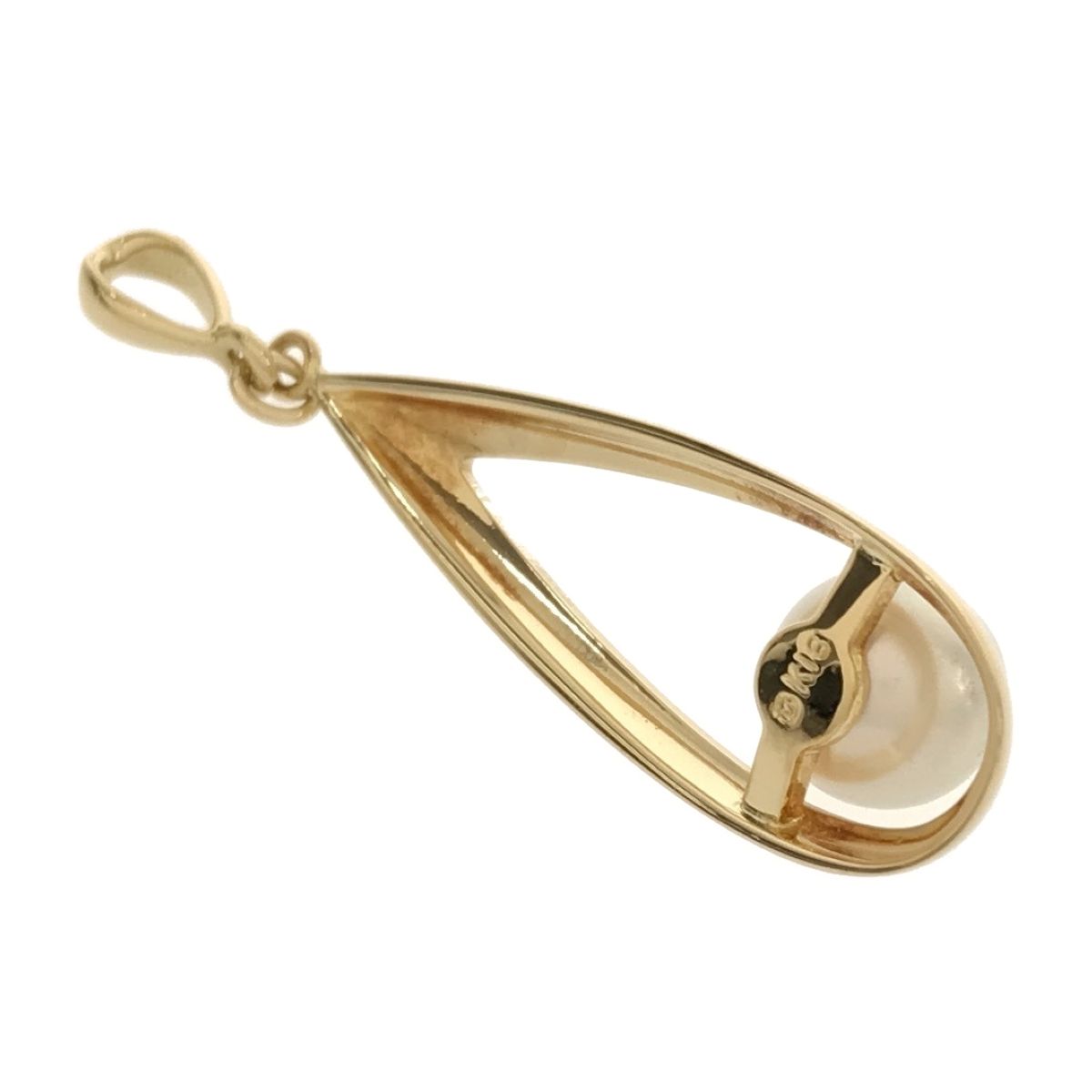 ミキモト 雫型パール ペンダント