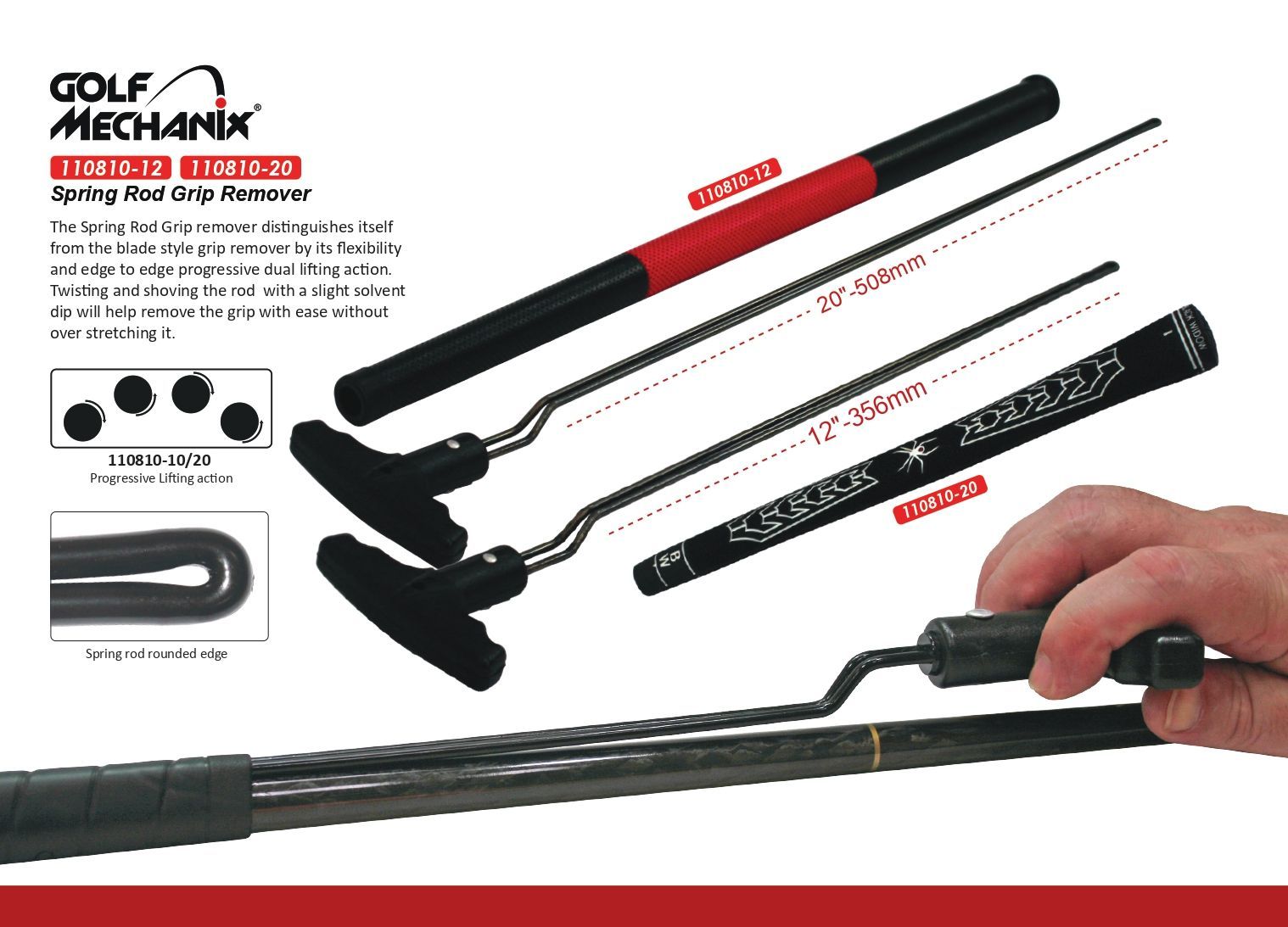 はひ 110810 Golfmechanix グリップリムーバー 着脱工具【送込】 Grip