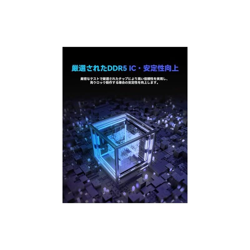Acer Predator Pallas II DDR5 6000MHz 32GB 16GBx2枚 CL32 デスクトップPC用メモリ DDR5 シリーズ PC5-48000 Intel XPM 3.0準拠 AMD EXPO メモリキット ブラック BL UP786_INFO