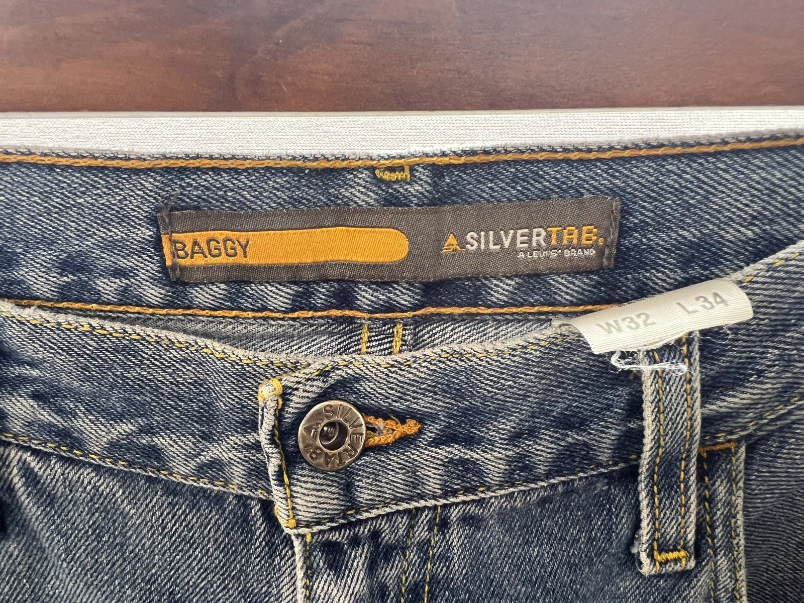 中古】【メンズ】Levi's silverTab BAGGY メキシコ製 00s バギーパンツ