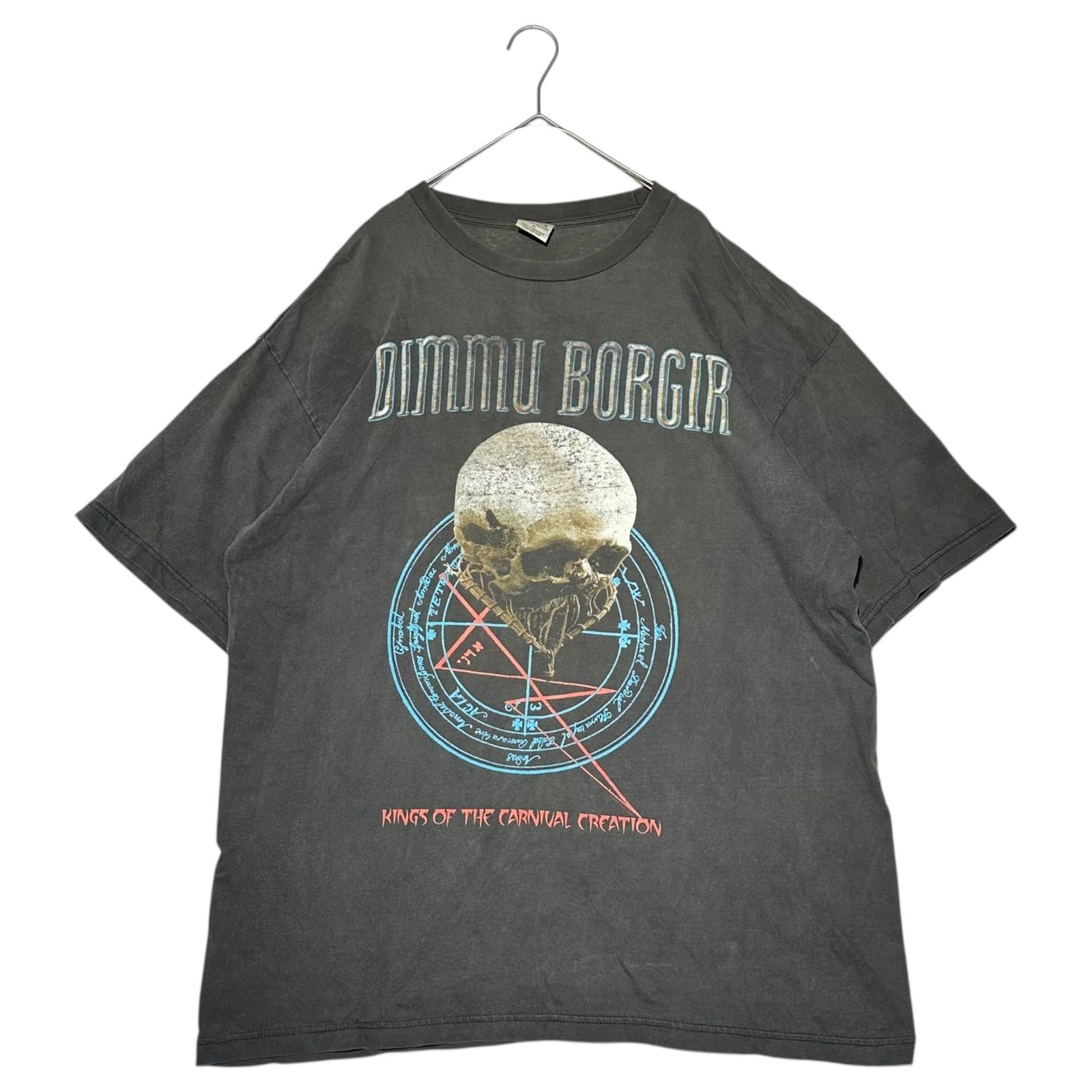 시그너스 (시그너스) 2002 “DIMMU BORGIR” 티 딤보르기르 메탈 밴드 티셔츠 XL 블랙 00's 빈티지