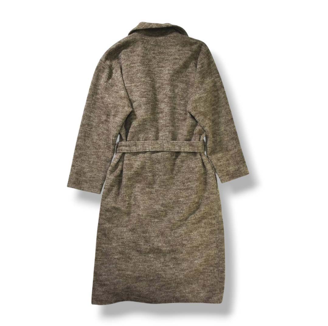 美品　ISSEY MIYAKE　イッセイミヤケ　アーカイブ　シワ加工　コート 美品】 イッセイミヤケ im product ISSEY MIYAKE ウール ロング ガウン