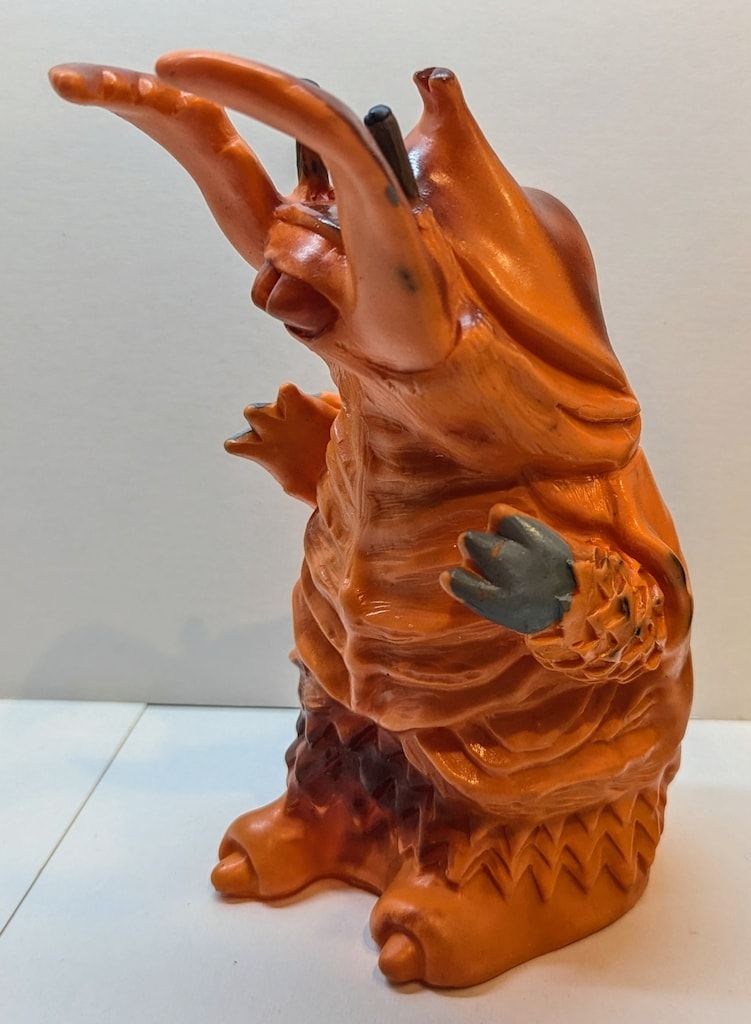 未開封！当時モノ増田屋ウルトラQカネゴン手踊りソフビマーミットマルサンブルマァクベアモデルウルトラマン東宝M1号タカトクゴジラ 当時物 マスダヤ 増田屋 ウルトラQ カネゴン 手踊り ソフビ人形 参考