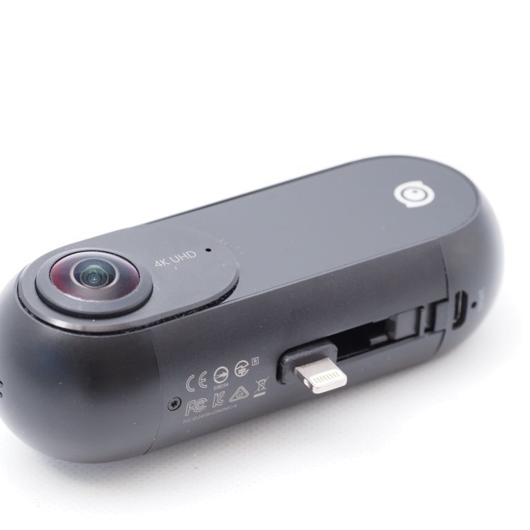本物保証! 魚眼 超広角 4Kビデオ 写真 (7K) 24MP アクションカメラ， 全天球 360度 ONE Insta360 レンズ 6  iPhone その他 - comunicandosalud.com