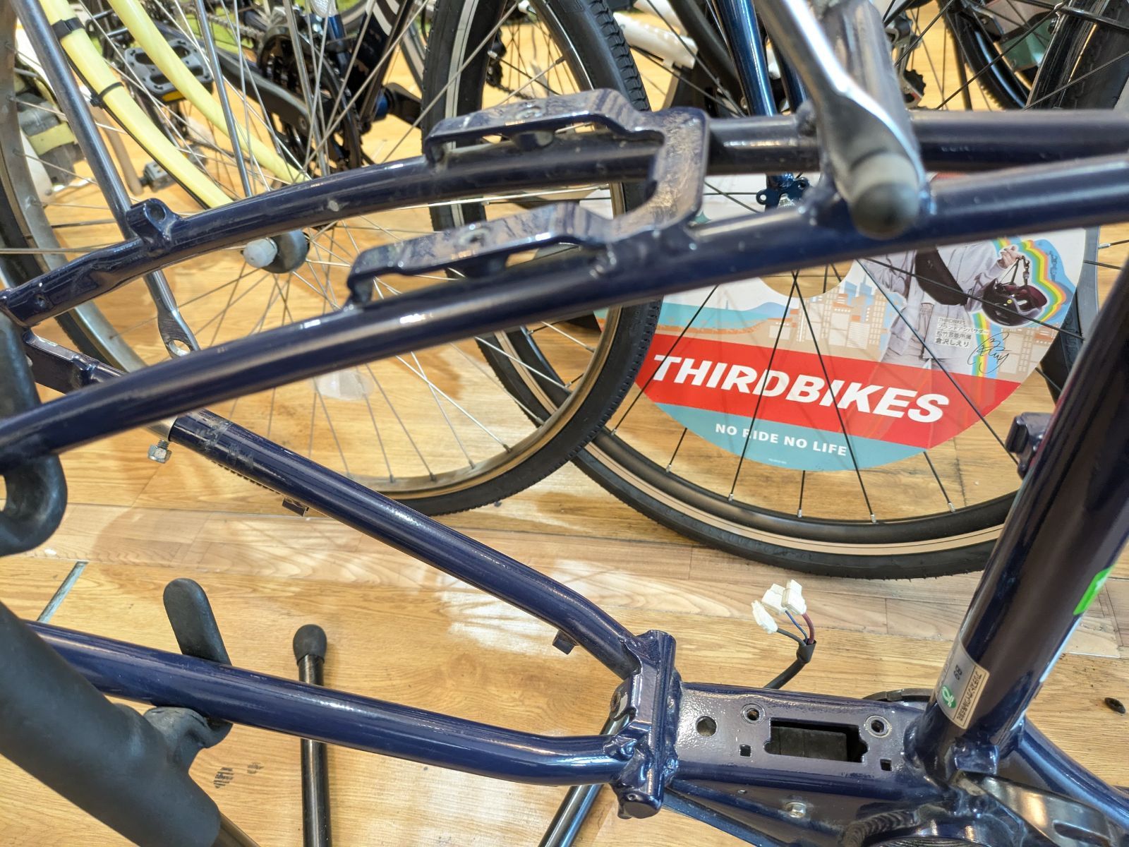 ブリヂストン 電動アシスト自転車 フロンティアDX フレーム 配線 CPU BRIGHTFACE_UK