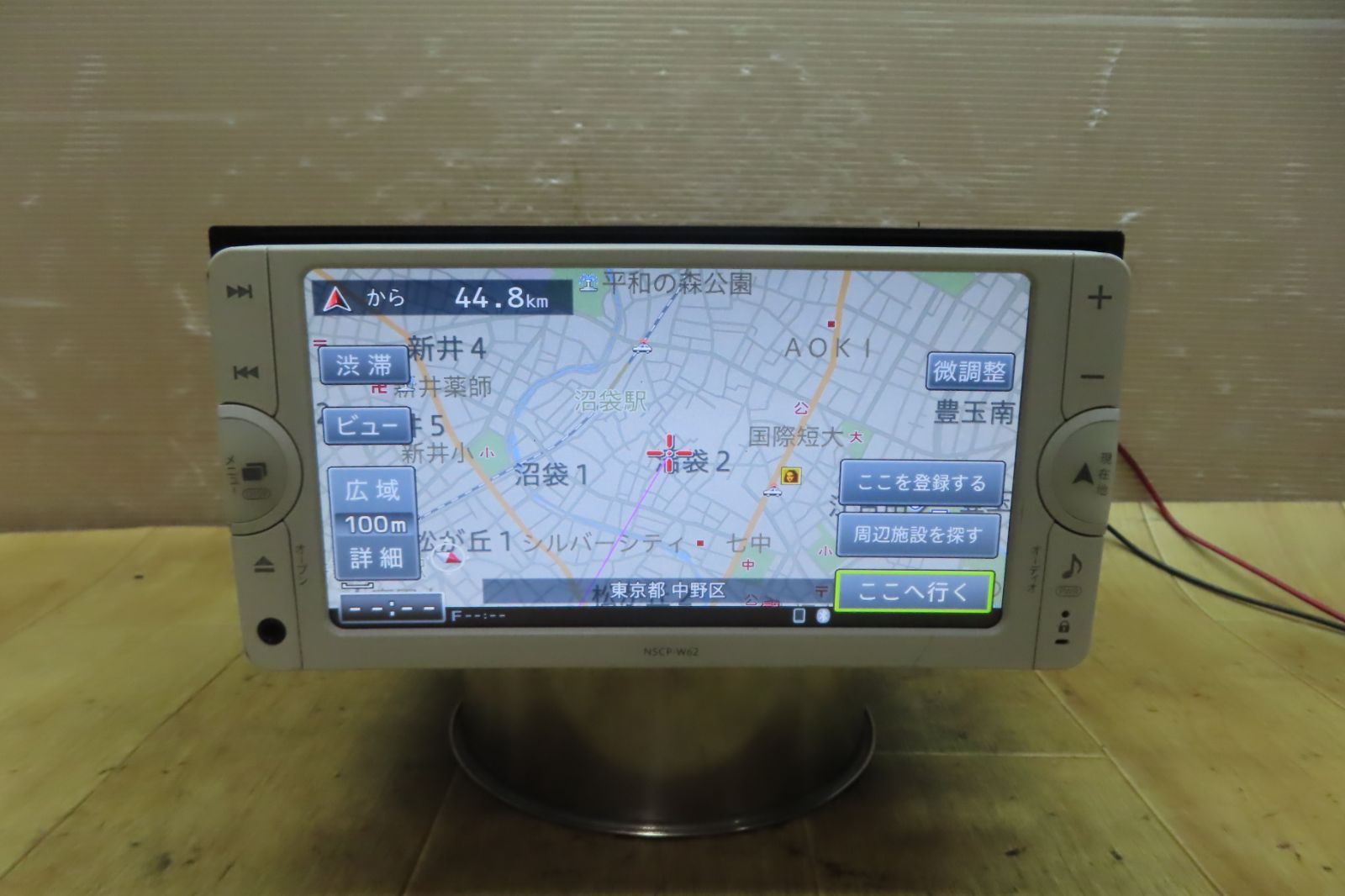 NSCP-W62 トヨタ純正ナビ ナビロックかかってます。