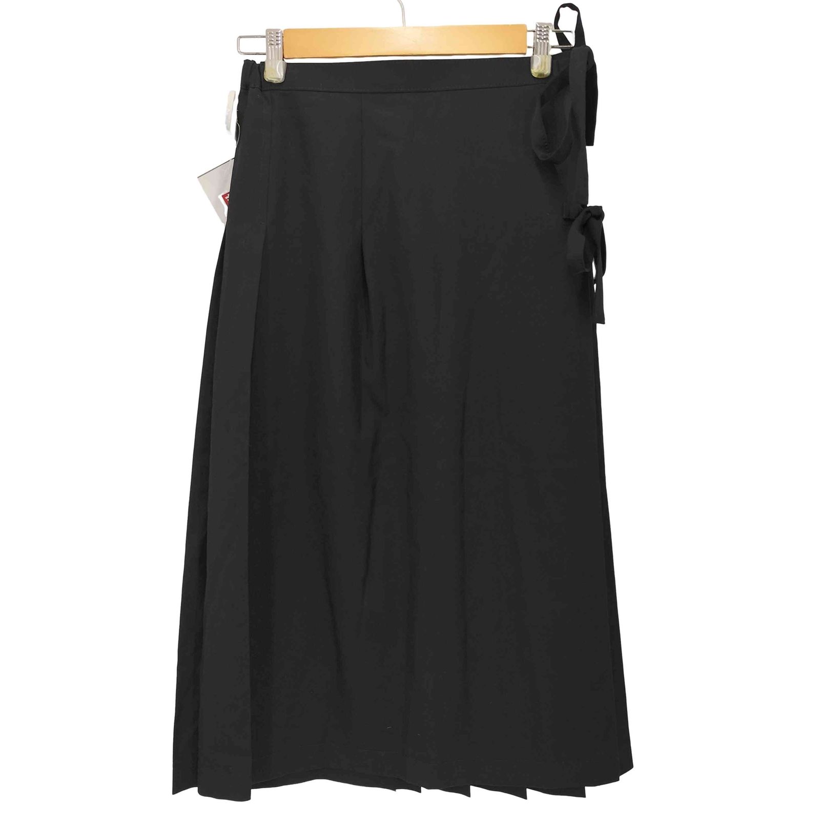 トリココムデギャルソン tricot COMME des GARCONS タック プリーツ ラップ スカート レディース 表記無