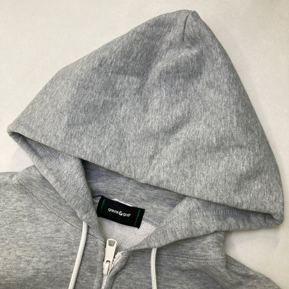 ジップパーカー グレー系