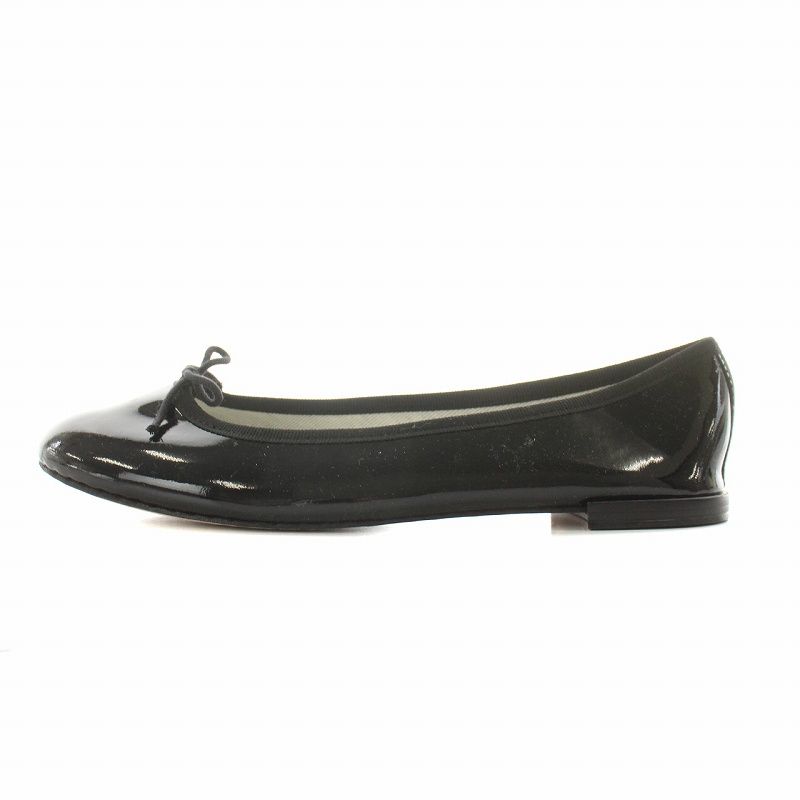 レペット　黒エナメル　38 Repetto レペット repetto LILI （ブラックエナメル） -靴