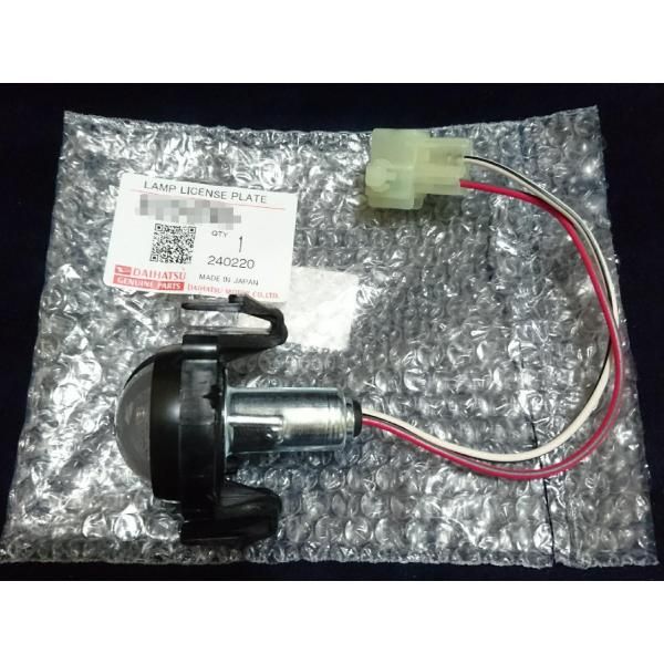 ダイハツ純正新品J111G テリオスキッド ライセンスプレートランプ 『Assy 一式』 キャミ