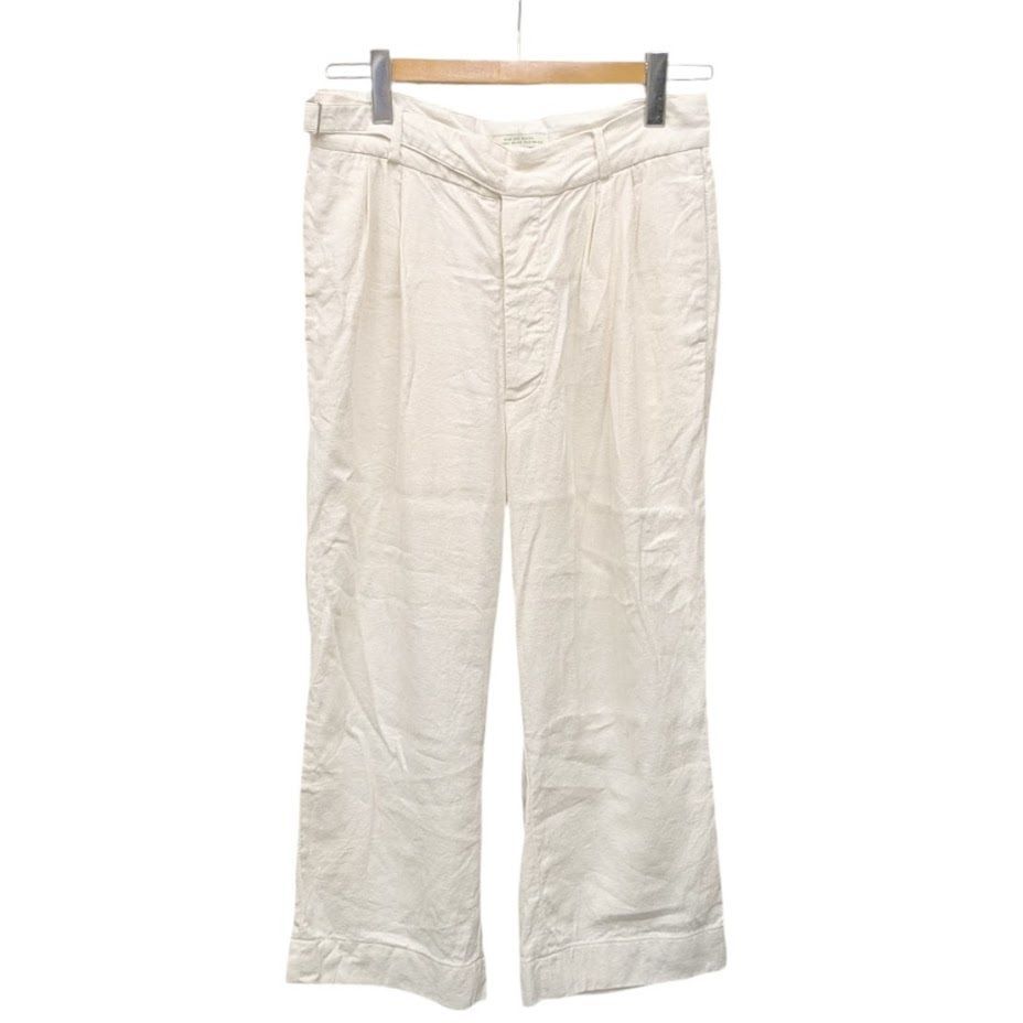 old joe シルクリネンパンツ W30 4/1 OLD JOE オールドジョー SIDE BUCKLE GRUKHA TROUSER 191OJ-PT08