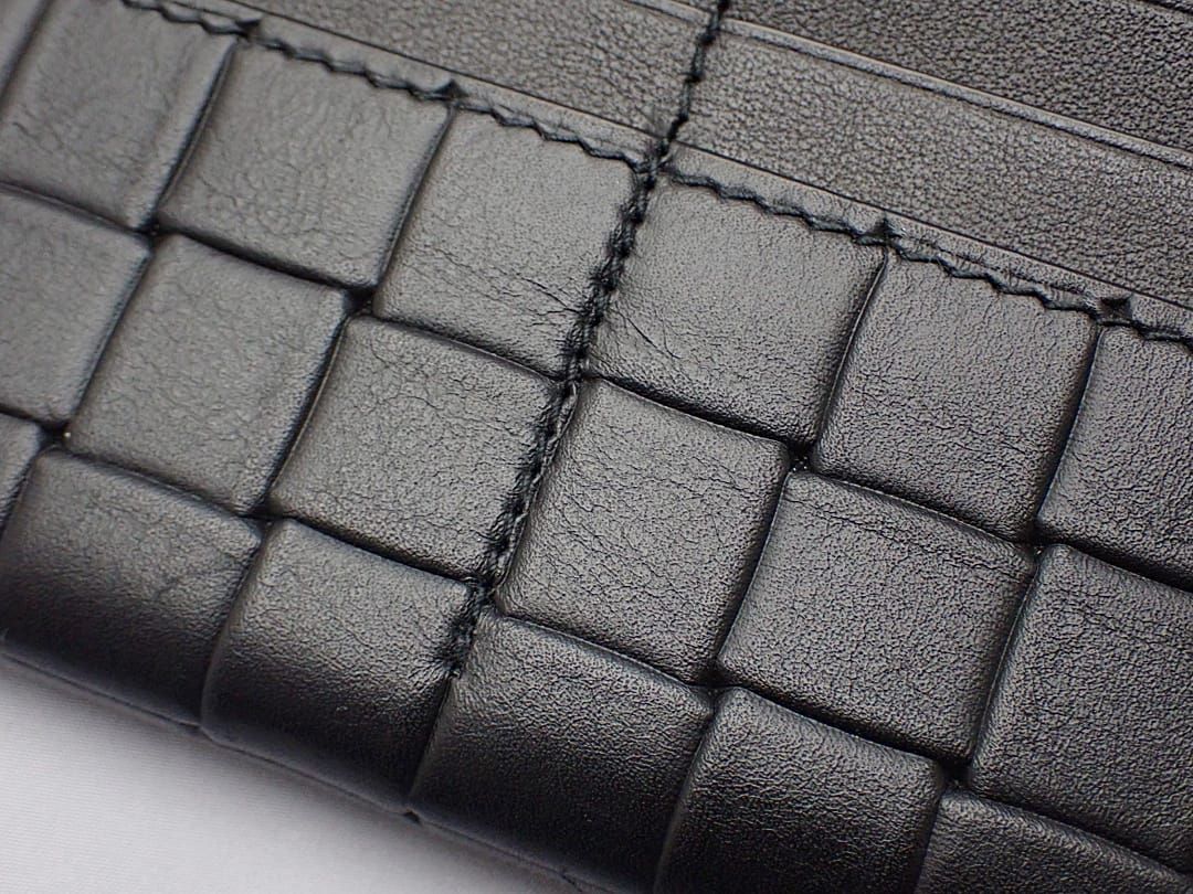 BOTTEGA VENETA ボッテガヴェネタ 長財布 プリントグリッドカーフ