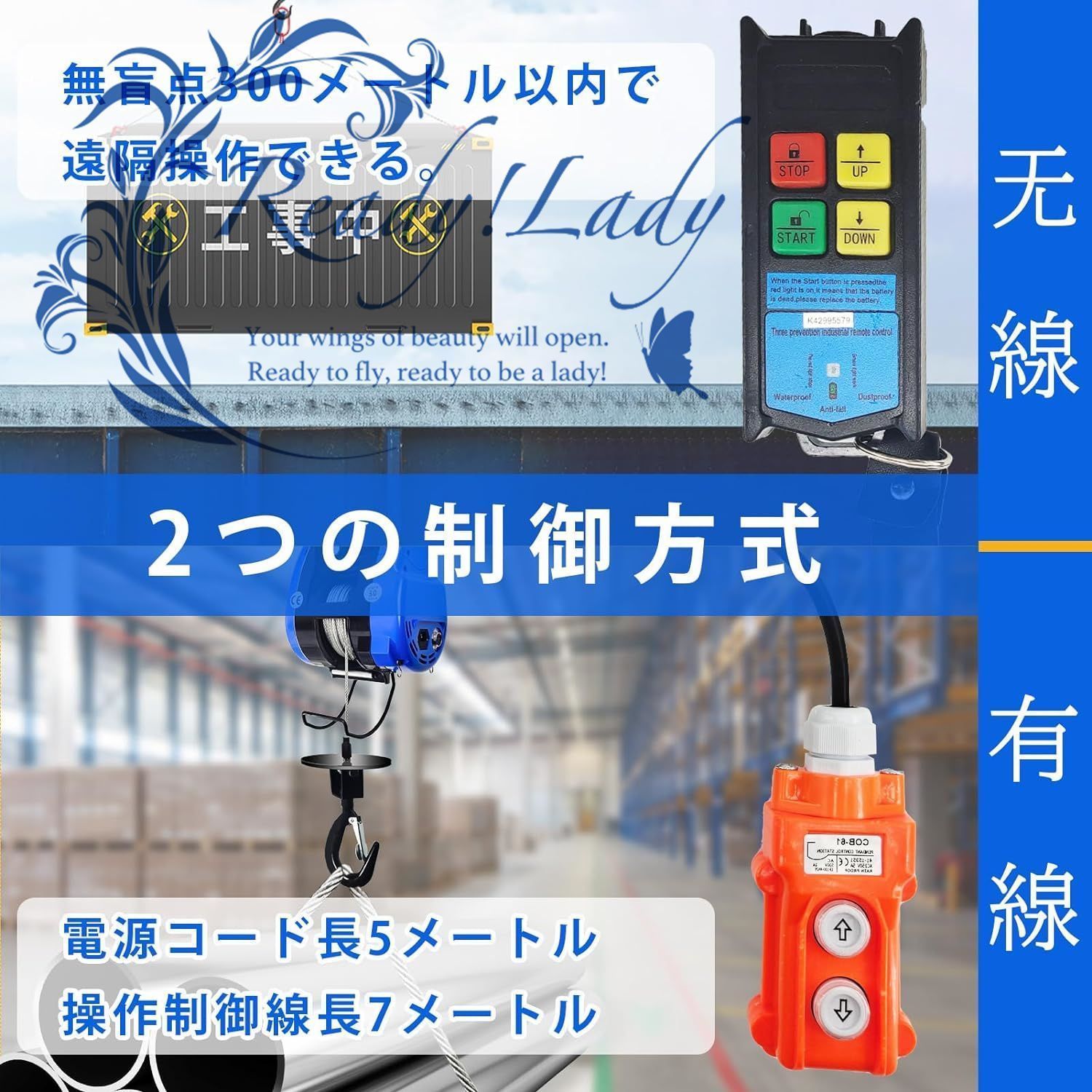 超強荷重は500 kgに達する