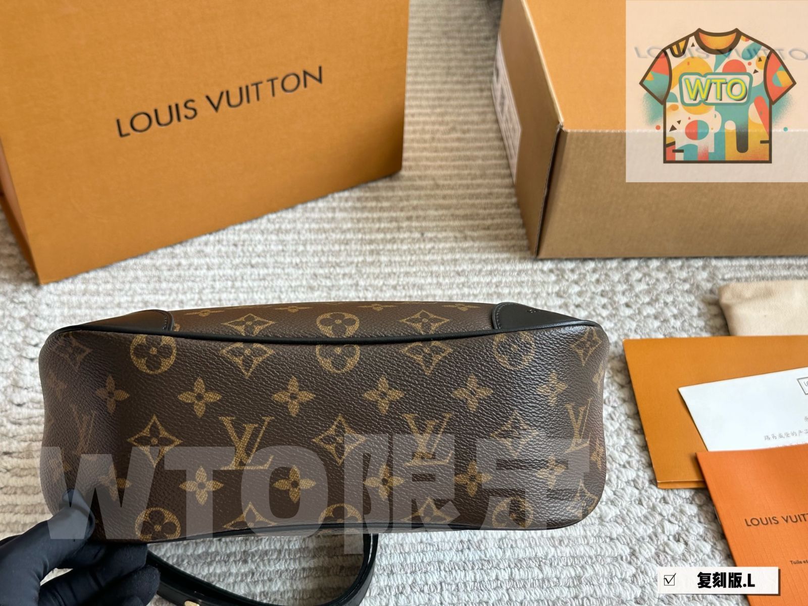 LOUIS VUITTON - ウイニングイレブン10 今日WTO】LV ルイ・ヴィトン ブーローニュ シリーズ ケース付き