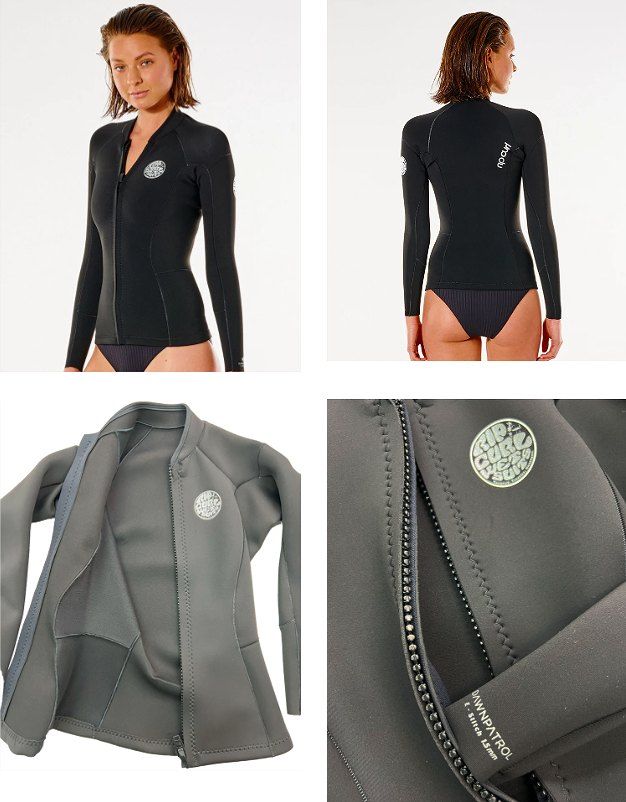 リップカール RIPCURLL レディース タッパー 1.5mm 114WWJ