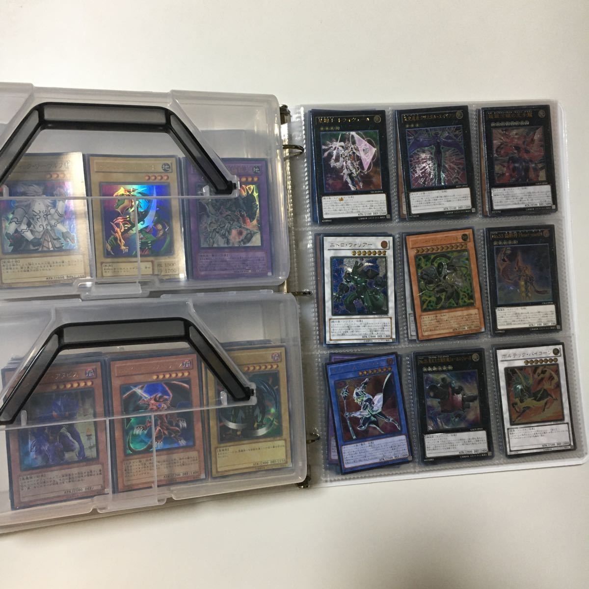 完全引退品 遊戯王 まとめ売り 光り物ファイル 遊戯王大量 1円売り切り