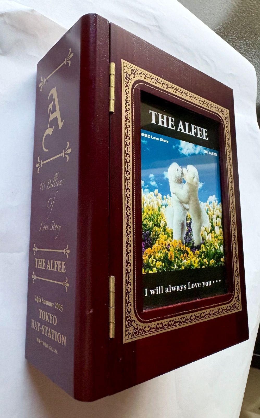 THE ALFEE グッズ 100億の Love Story オルゴール フォト ケース